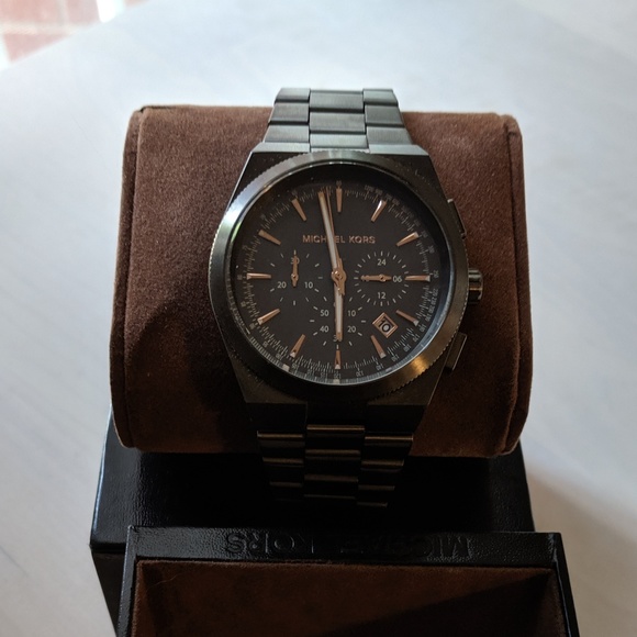 Michael Kors Men's Channing Chronograph Gunmetal